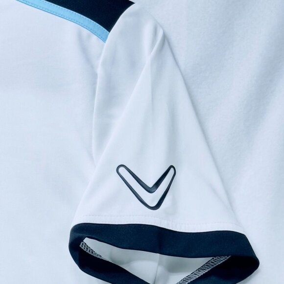 CALLAWAY Mens Short Sleeve Performance Polo Shirt Color-block Size L - Picture 4 of 8